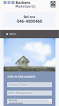Mobile Screenshot of beckersmakelaardij.nl